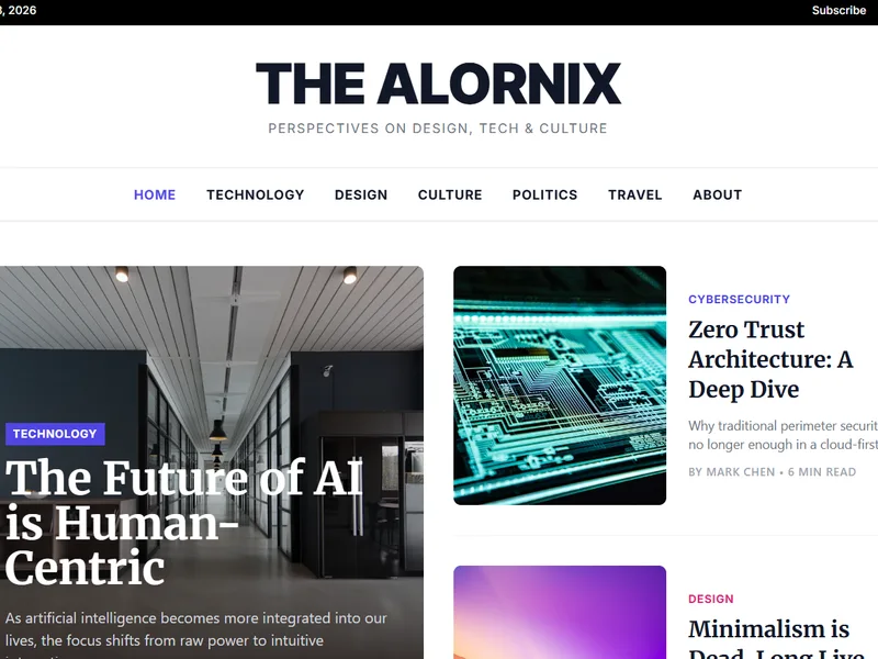 Blog & Magazine